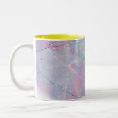 abstracte Mok van het galaxy Two-Tone Coffee-patro (Links)