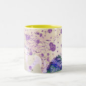 abstracte Mok van het galaxy Two-Tone Coffee-patro (Center)