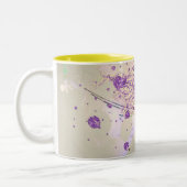 abstracte Mok van het galaxy Two-Tone Coffee-patro (Links)