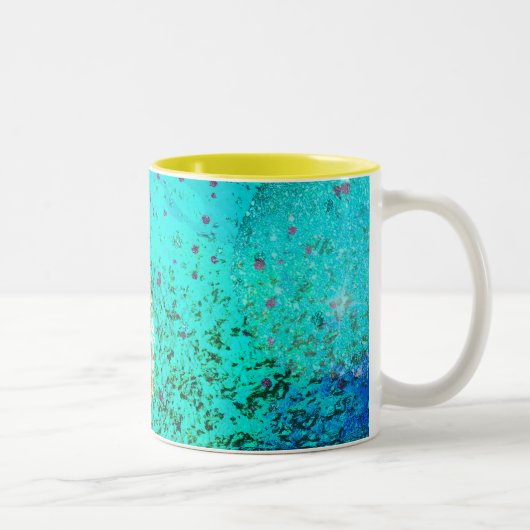 abstracte Mok van het galaxy Two-Tone Coffee-patro (Rechts)