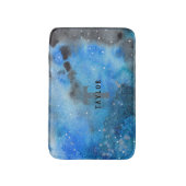 Abstracte monogram badmat (Voorkant Verticaal)