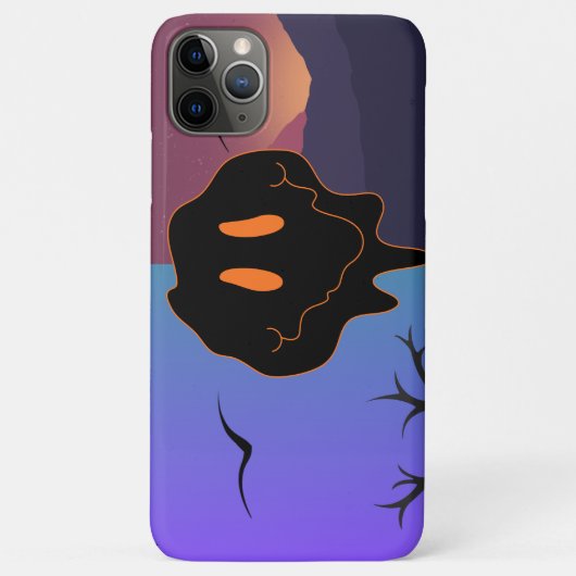 Abstracte monster silhouet artistieke telefoonhoes Case-Mate iPhone case (Achterkant)