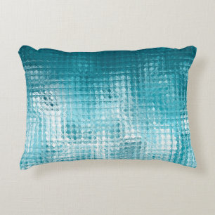 Abstracte, mooie blauwe elegante achtergrond accent kussen