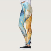 Abstracte mooie moderne design Leggings (Links)