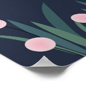Abstracte mooie natuur poster (Hoek)