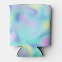 Abstracte mooie pastel spiraalpatroon blikjeskoeler