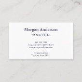 Abstracte Moon Phase Gold Spirituele Energie Heile Visitekaartje (Achterkant)