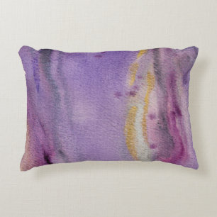 Abstracte moonglow Gold-verf Accent Kussen