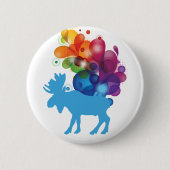 Abstracte Moose Button (Voorkant)