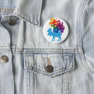 Abstracte Moose Button