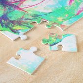 Abstracte Moose Photo Puzzle Legpuzzel (Zijkant)