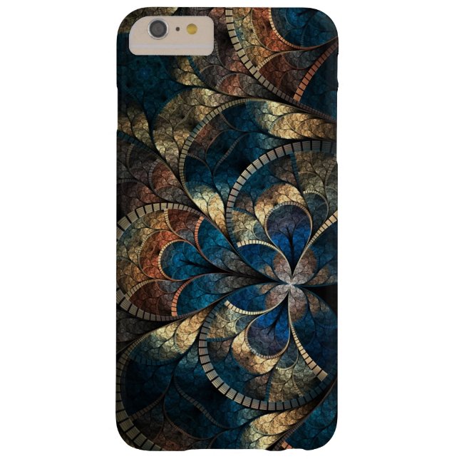 Abstracte Mosaic Blues iPhone 6 Pluss Case-Mate iPhone Case (Achterkant)