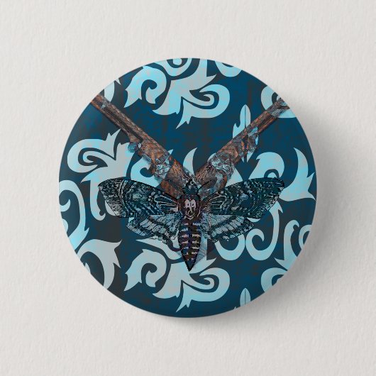 Abstracte Moth Button (Voorkant)