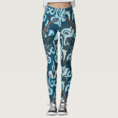 Abstracte Moth-Leggings Leggings (Voorkant)