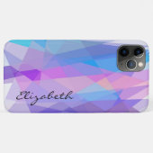 Abstracte motorische moderne geometrische achtergr Case-Mate iPhone case (Achterkant (horizontaal))