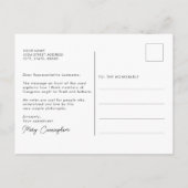 Abstracte Mountain Sun haalt de hoge prijs op de w Briefkaart (Achterkant)