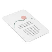 Abstracte Mountain Sun haalt de hoge prijs op de w Magneet (Rechterzijde)