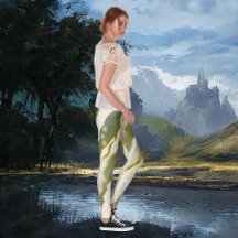 Abstracte mousserende groene Creative Flow Art