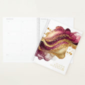 Abstracte Mousserende Huwelijkswijn Rode ID1018 Planner (Display)