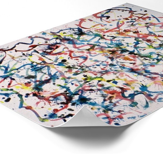 abstracte mover poster (Hoek)