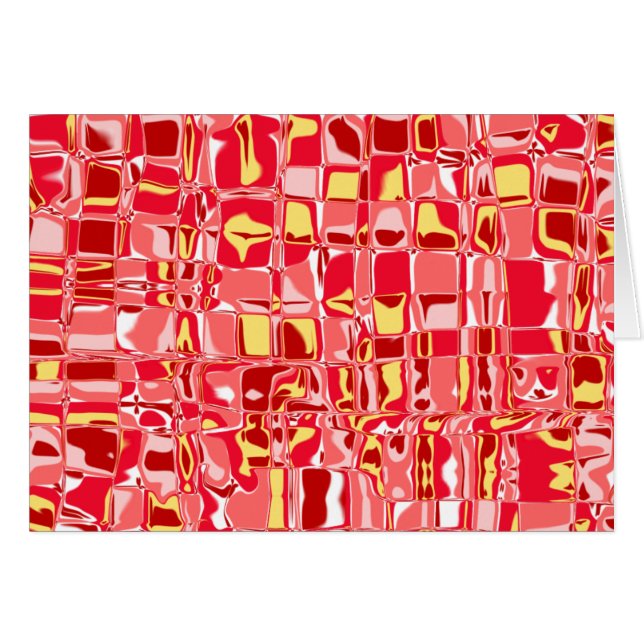 Abstracte mozaïek (Voorkant Horizontaal)