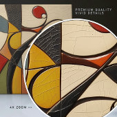 Abstracte Mozaïek Elegantie Keramische Tegel Tegeltje