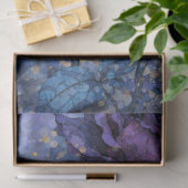 Abstracte Mozaïek-Expressionistische Bloemige Fusi Tissuepapier (Geschenk)