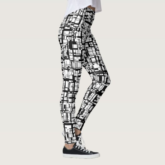 Abstracte mozaïek leggings (Rechts)