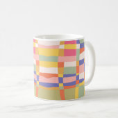 Abstracte Mozaïek Mok – Levendig Meerkleurig Ontwe (Voorkant rechts)