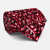 Abstracte mozaïek stropdas (Opgerold)