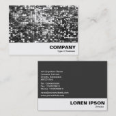 Abstracte mozaïek visitekaartje (Voorkant / Achterkant)