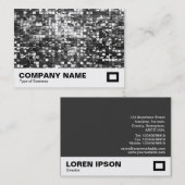 Abstracte mozaïek visitekaartje (Voorkant / Achterkant)