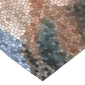 Abstracte mozaïekaardlandschapskop in het zuidwest korte tafelloper (Hoek)