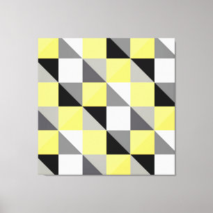 Abstracte mozaïekcanvas afdrukken