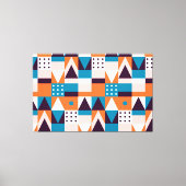 Abstracte mozaïekcanvas afdrukken (Voorkant)