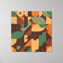 Abstracte mozaïekcanvas afdrukken