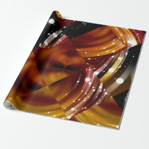 Abstracte mozaïekgeometrische meerkleurige backgro cadeaupapier