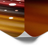 Abstracte mozaïekgeometrische meerkleurige backgro poster (Hoek)