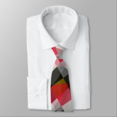 Abstracte mozaïekkunst #32 stropdas (Gebonden)