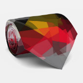 Abstracte mozaïekkunst #32 stropdas (Opgerold)