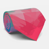 Abstracte mozaïekkunst 53 stropdas (Opgerold)