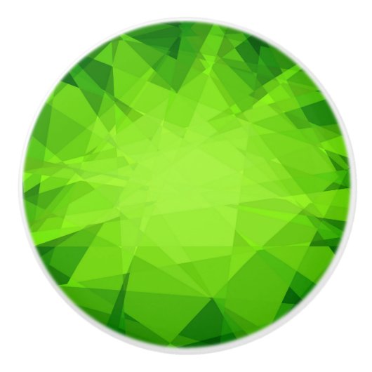 Abstracte mozaïekkunst 6 keramische knop (Voorkant)