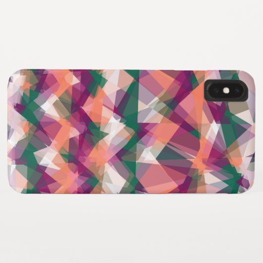 Abstracte mozaïekkunst 8 Case-Mate iPhone case (Achterkant (horizontaal))