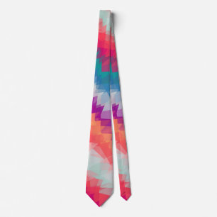 Abstracte mozaïekkunst #99 stropdas