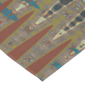 Abstracte mozaïektablet in het zuidwesten tafelkleed (Gekanteld)