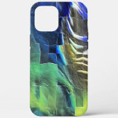 Abstracte mozaïektekening lichtgekerfd en satijn Case-Mate iPhone case (Achterkant)