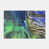 Abstracte mozaïektekening lichtgekerfd en satijn deurmat (Voorkant)