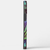 Abstracte mozaïektekening van roestgroen en blauw Case-Mate iPhone case (Achterkant / Rechts)