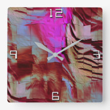 Abstracte mozaïektekening van rotsroze en roest