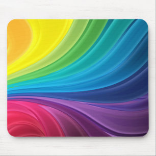 Abstracte Muismat regenboogwervelkolom
